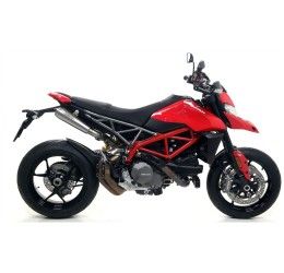 Arrow Nichrom Pro-Race silencers (right & left) street legal for Ducati Hypermotard 950 SP 19-24