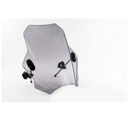 Puig screen model bat for Benelli Leoncino 500 16-25 clear smoke color