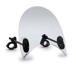 Puig screen model halcyon for Husqvarna Svartpilen 401 18-25 clear smoke color