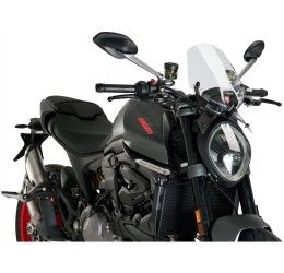 Puig screen model naked n.g. sport for Ducati Monster 937 21-25 transparent color
