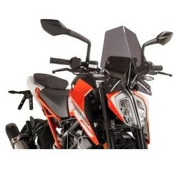 Puig screen model naked n.g. sport for KTM 125 Duke 17-23 dark smoke color