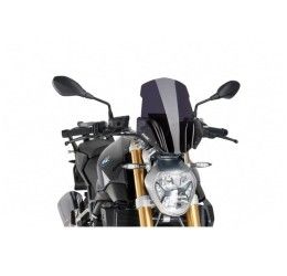 Puig screen model naked n.g. sport-supp.orig. for BMW R 1200 R 15-18 dark smoke color