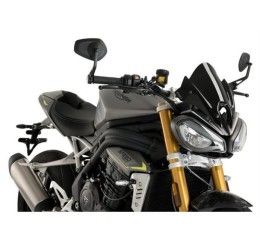 Puig screen model naked n.g. sport for Triumph Speed Triple 1200 RS 21-25 black color