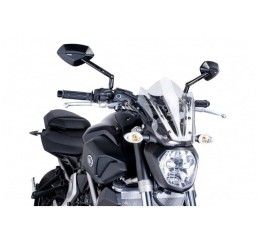Puig screen model naked n.g. sport for Yamaha MT-07 14-17 transparent color