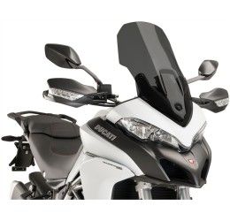 Puig screen model touring for Ducati Multistrada 1200 S 15-17 dark smoke color
