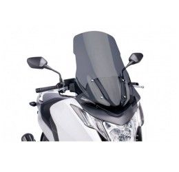 Puig screen model v-tech line touring for Honda INTEGRA 700 12-13 dark smoke color