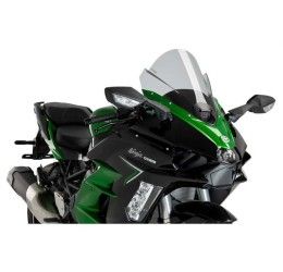 Puig screen model z-racing for Kawasaki Ninja H2 SX 20-24 clear smoke color