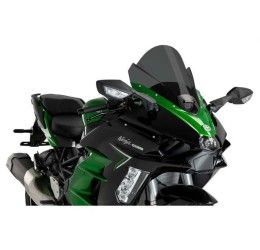 Puig screen model z-racing for Kawasaki Ninja H2 SX 20-24 dark smoke color
