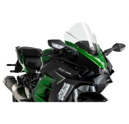 Puig screen model z-racing for Kawasaki Ninja H2 SX 20-24 transparent color