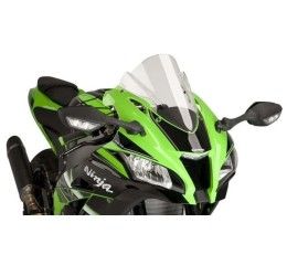 Puig screen model z-racing for kawasaki zx-10r 1000 ninja krt 16-20 transparent color