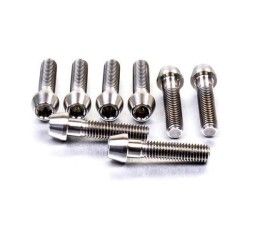 Pro-Bolt TITANIUM front brake caliper pinch bolt for Aprilia Mana 850 08-10 conical head