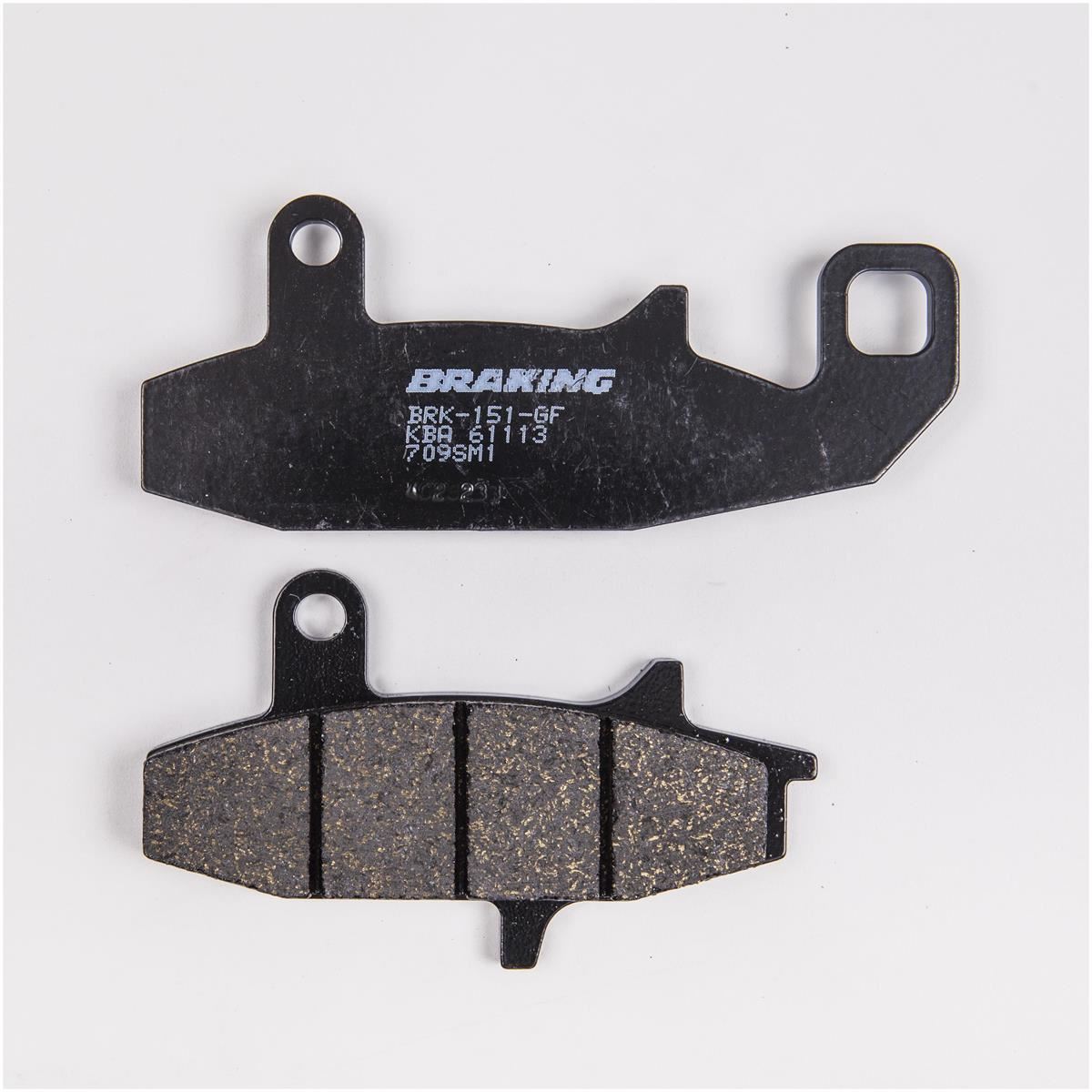Pastiglie freno semimetalliche BUCKLOS BRP-02 per Mountain Bike MTB Pastiglie freno semimetalliche BUCKLOS BRP-02 per Mountain Bike MTB