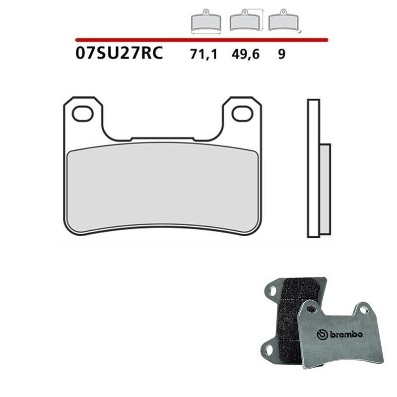 mu Front brake pads Brembo for Kawasaki ZX-4RR 2024 RC extreme racing