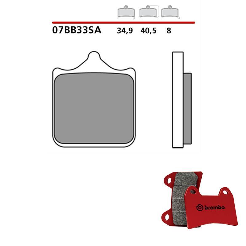 Brembo Racing Z04 pastiglia freno anteriore mescola sinterizzata