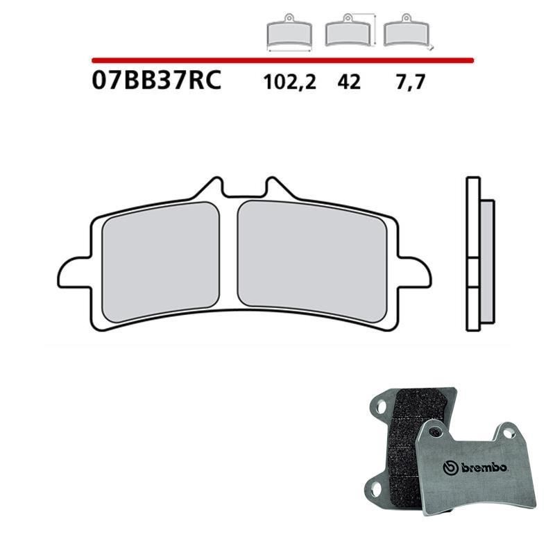 アンチ Front brake pads Brembo for ktm rc8 r track 1190 11-13 RC