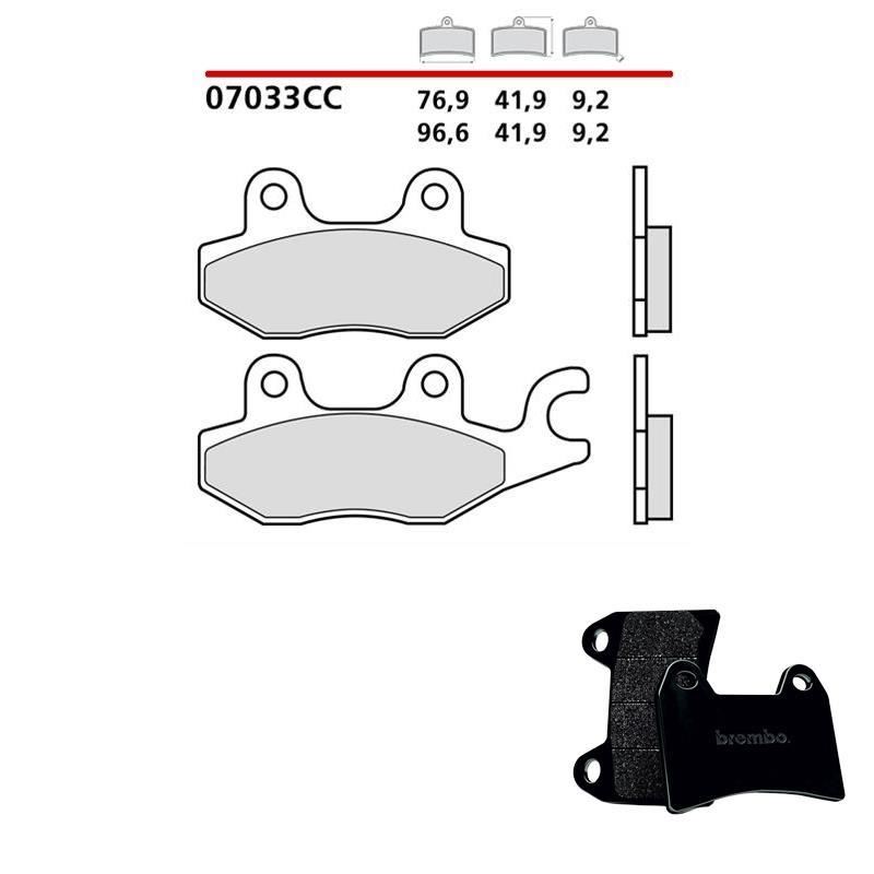 Front brake pads Brembo for suzuki an m skywave 250 07-08 Scooter