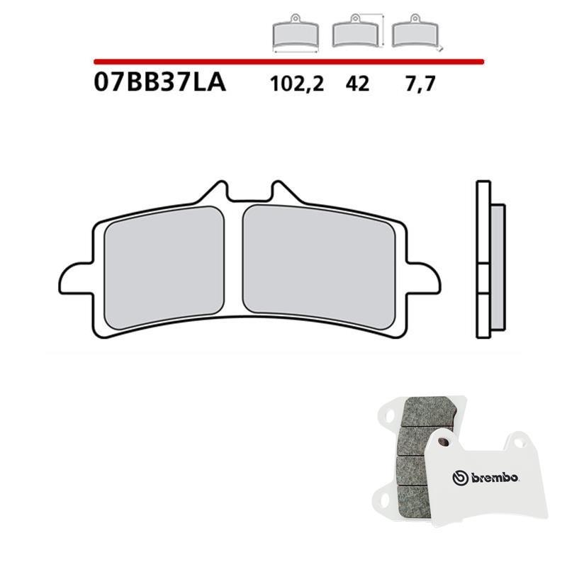 Pastiglie Freno Brembo Ducati Multistrada 1200 S Touring Abs Moto Anteriori  07BB37SA