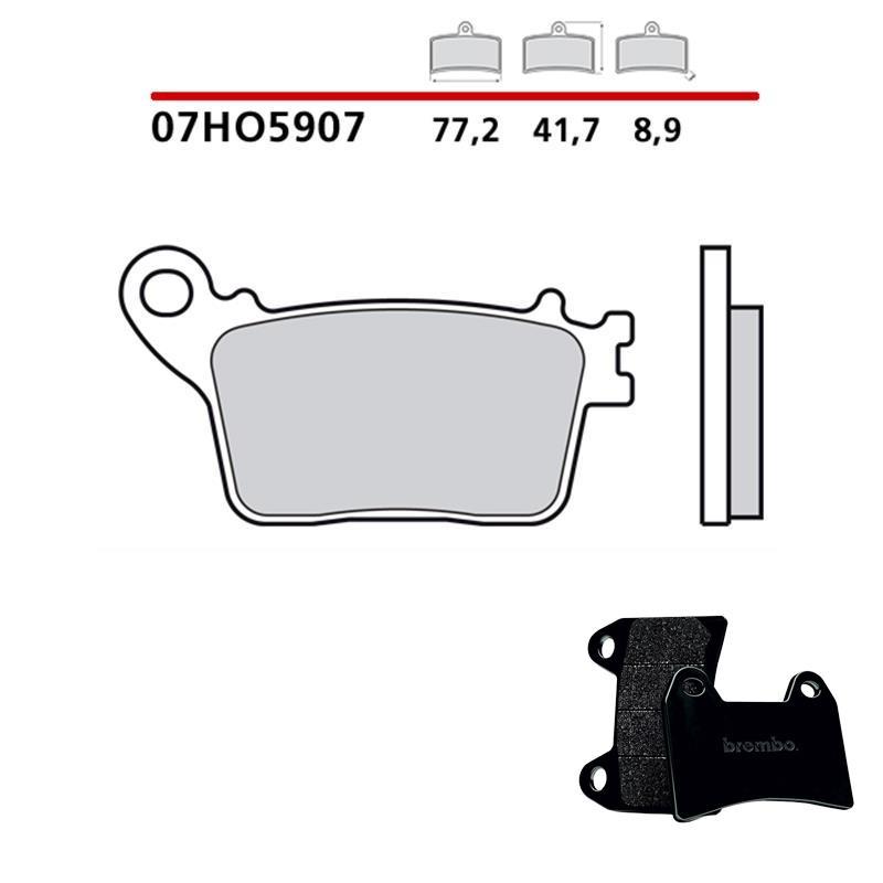P 36 020 BREMBO Prime 21381 Kit pastiglie freni senza contatto