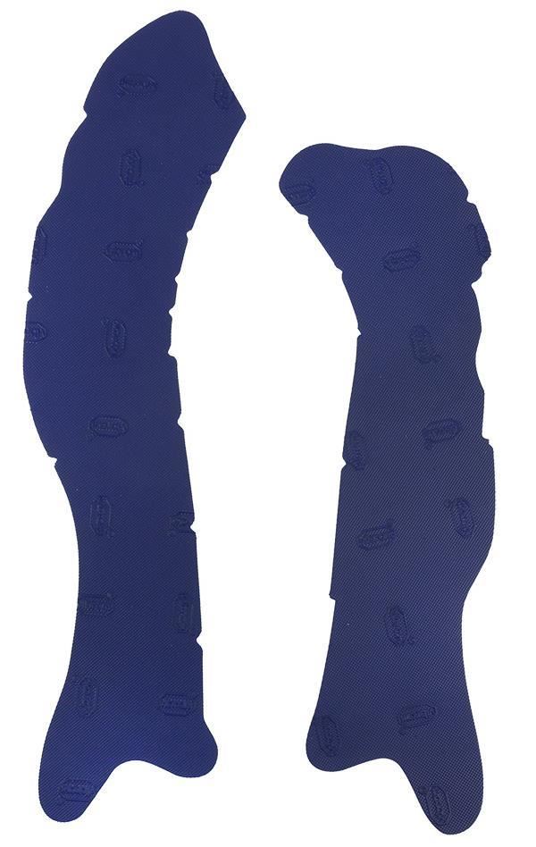 Vibram rubber frame guards cover frame Husqvarna FE 450 1718 blue