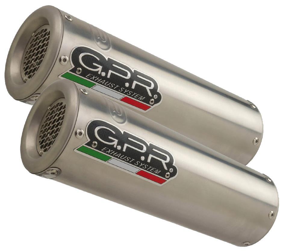 GPR m3 inox exhausts street legal for Yamaha R1 09-14 (couple)