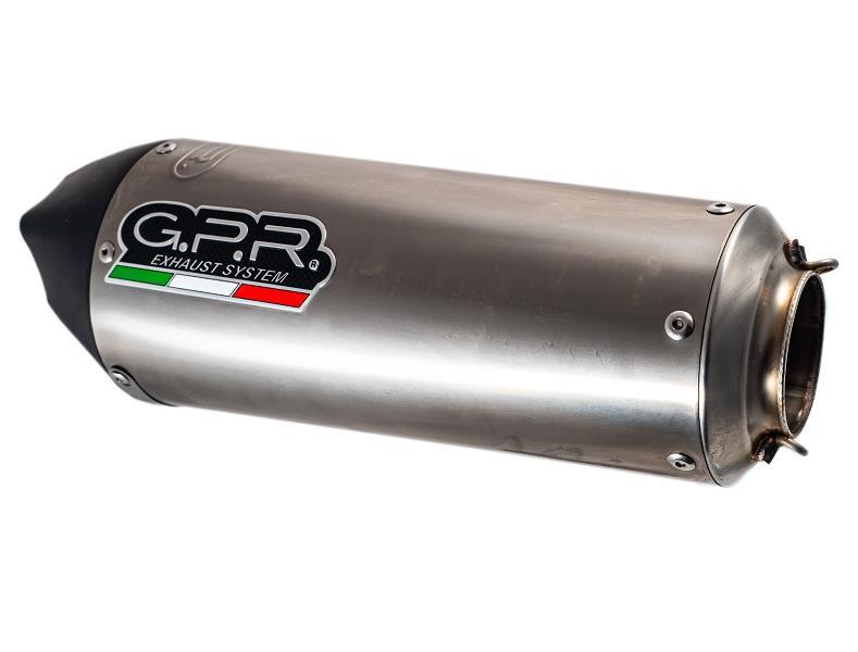 Terminale di scarico GPR M3 ACCIAIO INOX omologato EURO4 con db-killer per  DUCATI MONSTER 821 Gpr (cod. E4.D.133.M3.INOX)