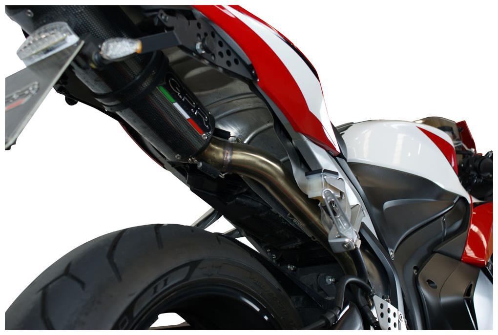 GPR tiburon poppy exhaust Honda CBR 600 RR 07-18 street legal with
