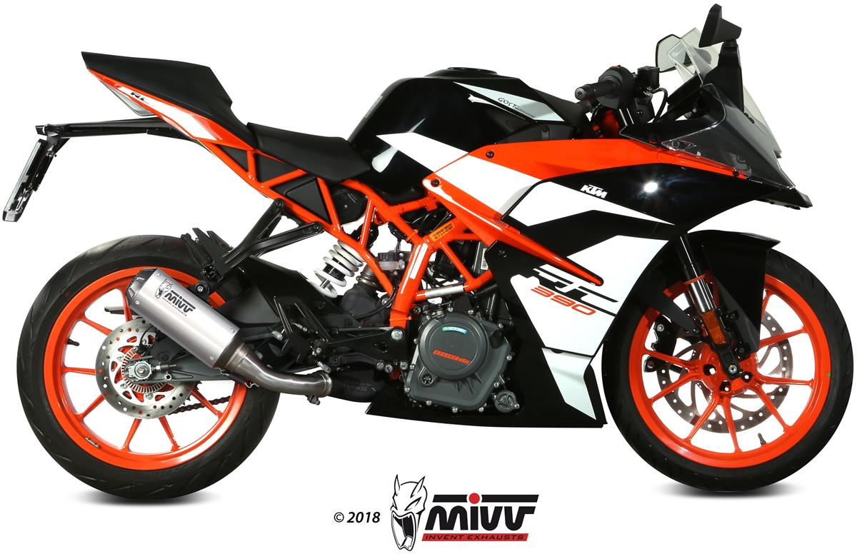 Scarico Terminale Mivv Mk Ktm Duke Non Omologato Inox Kt Sm X Motoracingshop Com