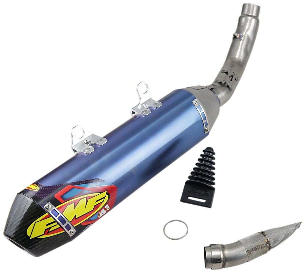 FMF Factory 4.1 RCT slip-on exhaust KTM 450 SX F 19-22 blue