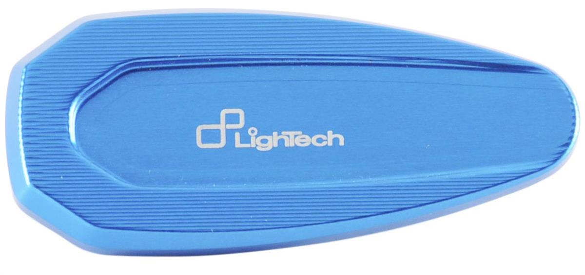 Lightech - Coppia Tappi Specchietti Retrovisori in Ergal cobalto